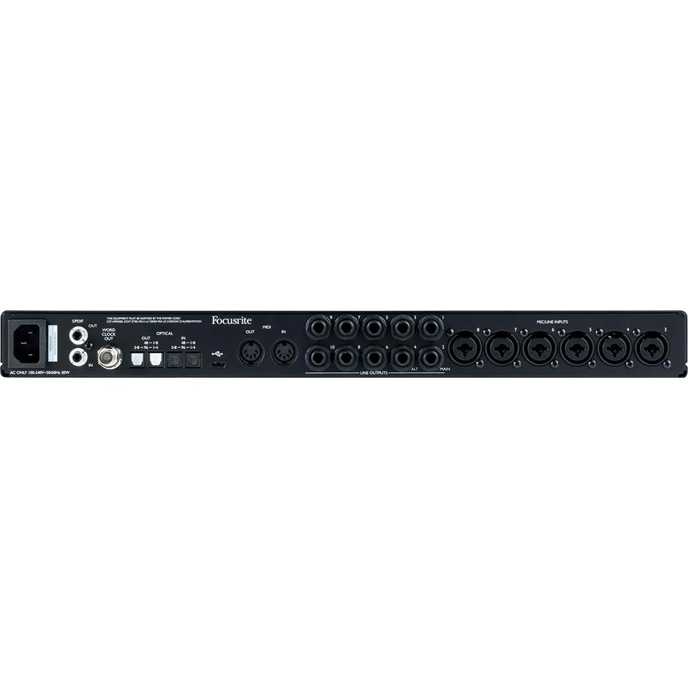 Focusrite Scarlett 18i20 (3rd Gen) 18-in, 20-out USB Audio Interface Open Box - Image 5