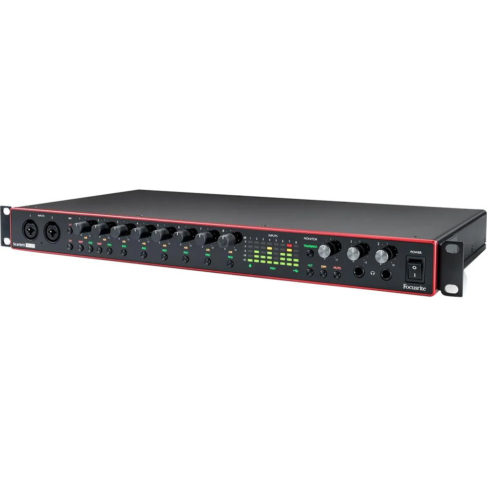 Focusrite Scarlett 18i20 (3rd Gen) 18-in, 20-out USB Audio Interface Open Box - Image 6