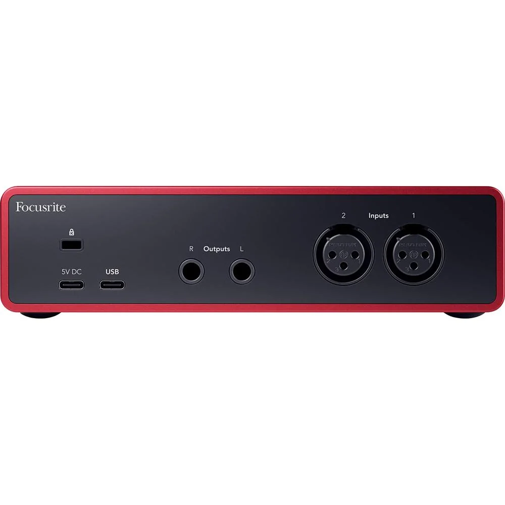 Focusrite Scarlett 2i2 Studio 4th Gen Audio Interface Bundle with Mic, Headphones - Image 8