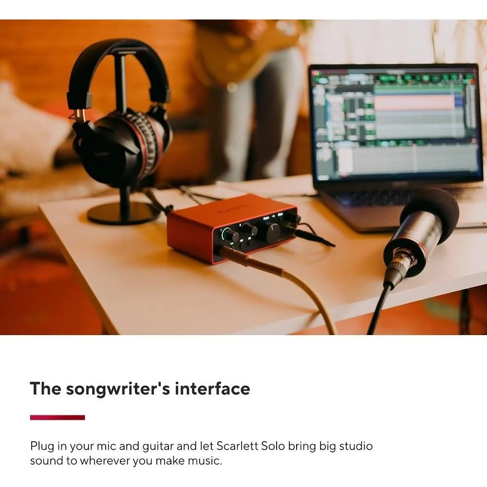 Focusrite Scarlett Solo 4th Gen Audio Interface - Image 9