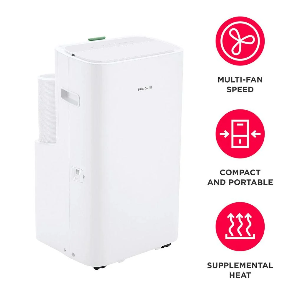 Frigidaire 3-in-1 Portable Room Air Conditioner w/ Supplemental Heat 14000 BTU, WiFi - Image 6