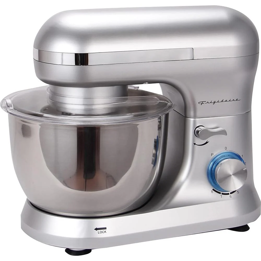 Frigidaire 4.5 Liter Stand Mixer, 8 Speeds, Dough Hook, Metal Whisk Open Box - Image 5