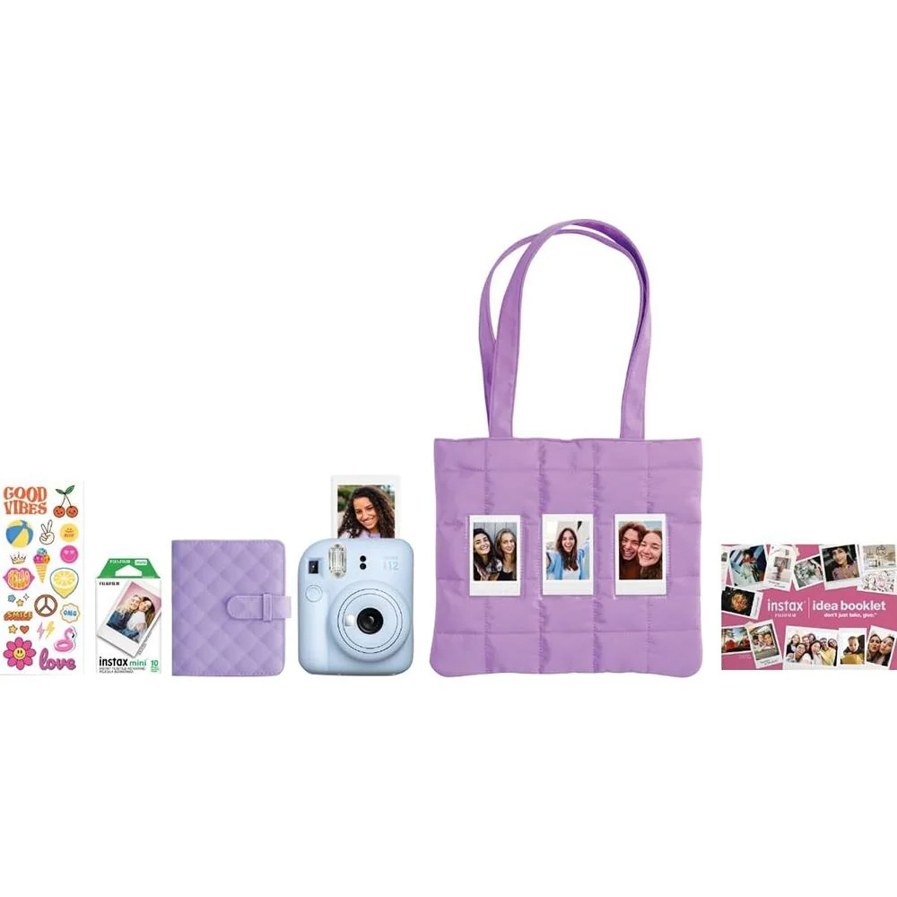 Fujifilm Instax Mini 12 Blue Holiday Bundle 2025 - Image 2
