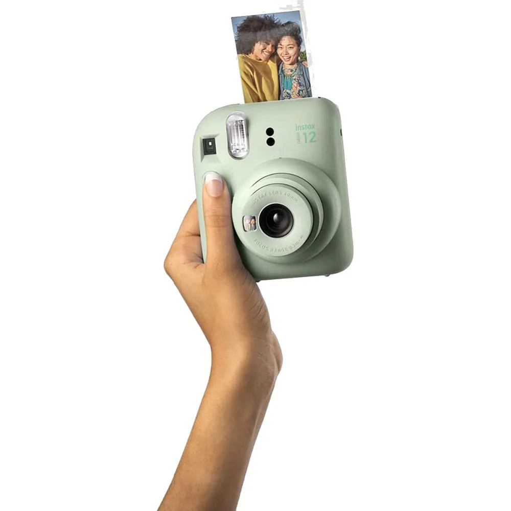 Fujifilm Instax Mini 12 Instant Camera, Mint Green (16806262) - Open Box - Image 3