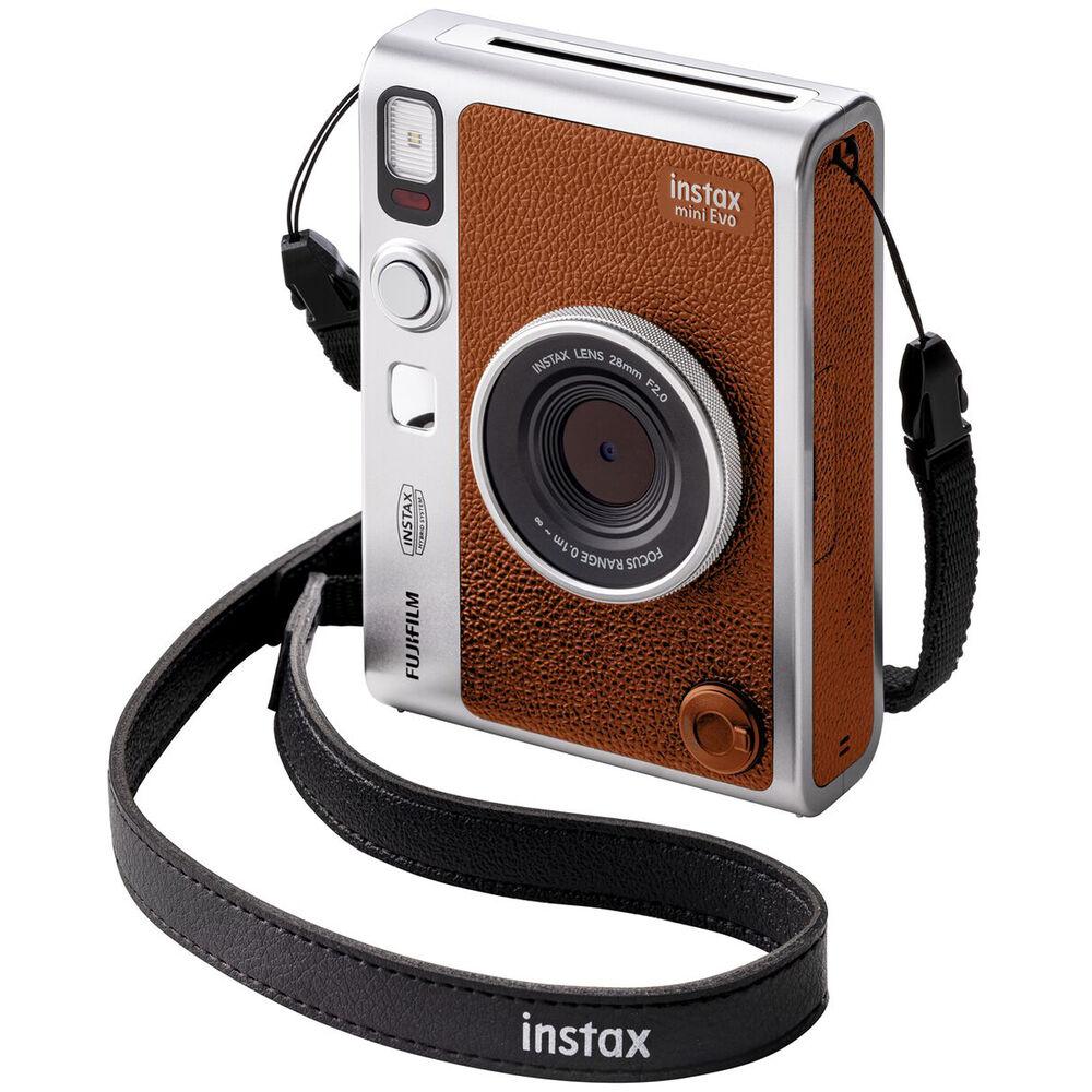 Fujifilm Instax Mini Evo Hybrid Instant Camera  - Brown (16812534) - Image 10