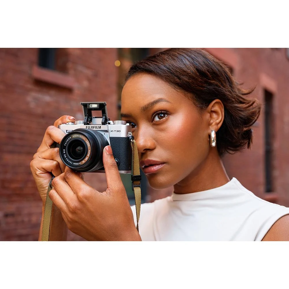 Fujifilm X-T30 III 26.1MP 6.2K Camera Body with XC13-33mm Lens, Charcoal Silver - Image 11