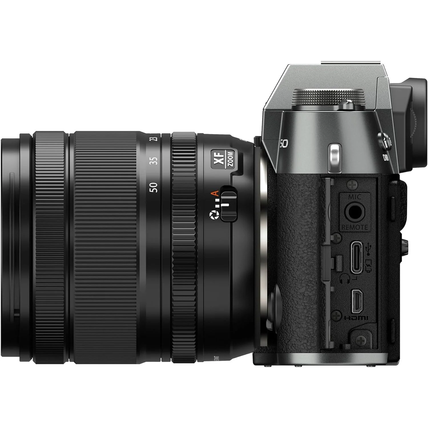 Fujifilm X-T50 Digital Camera (Charcoal Silver) w/ XF16-50mmF2.8-4.8 R LM WR Lens Kit - Image 4