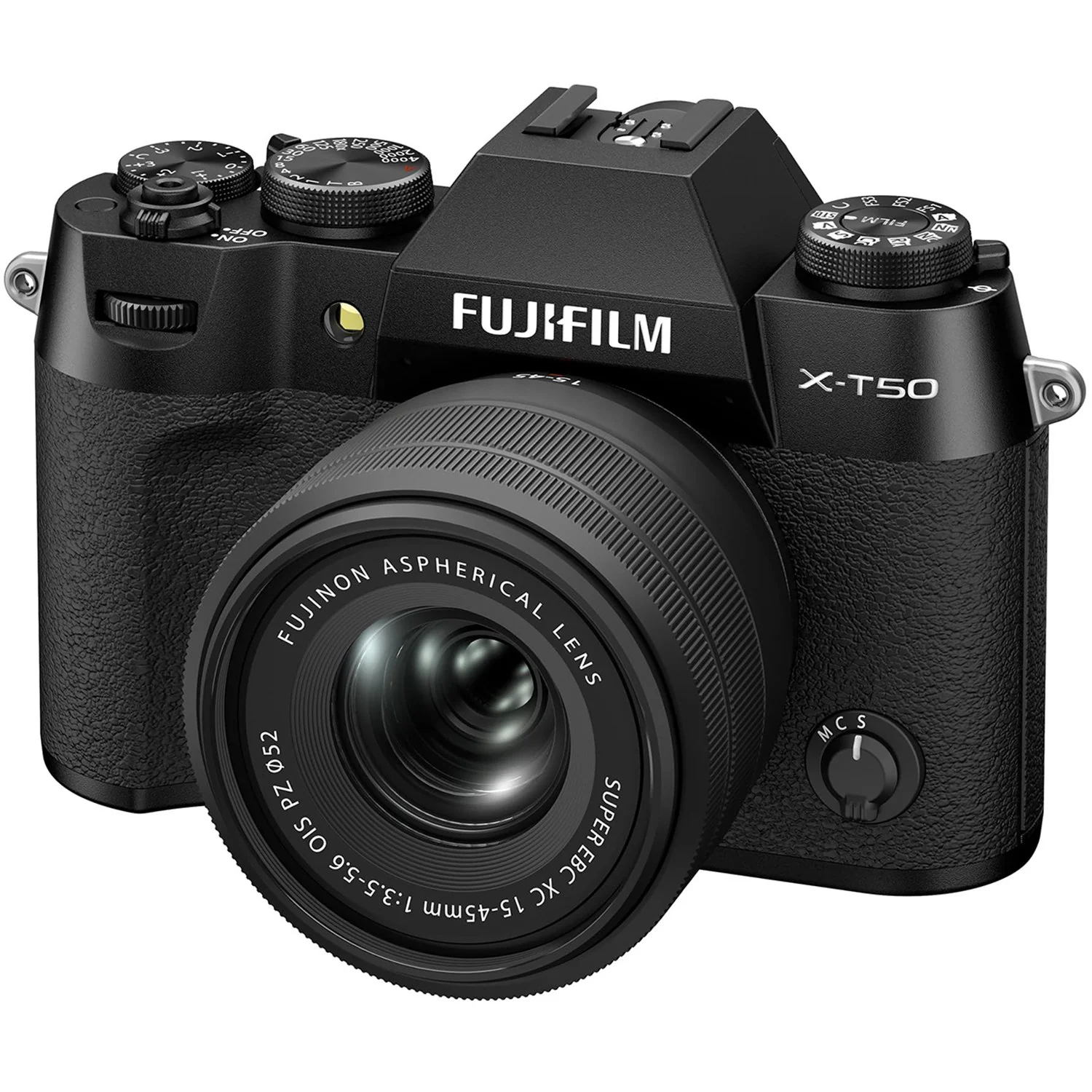 Fujifilm X-T50 Mirrorless Digital Camera (Black) with XC15-45mmF3.5-5.6 OIS PZ Lens Kit - Image 2