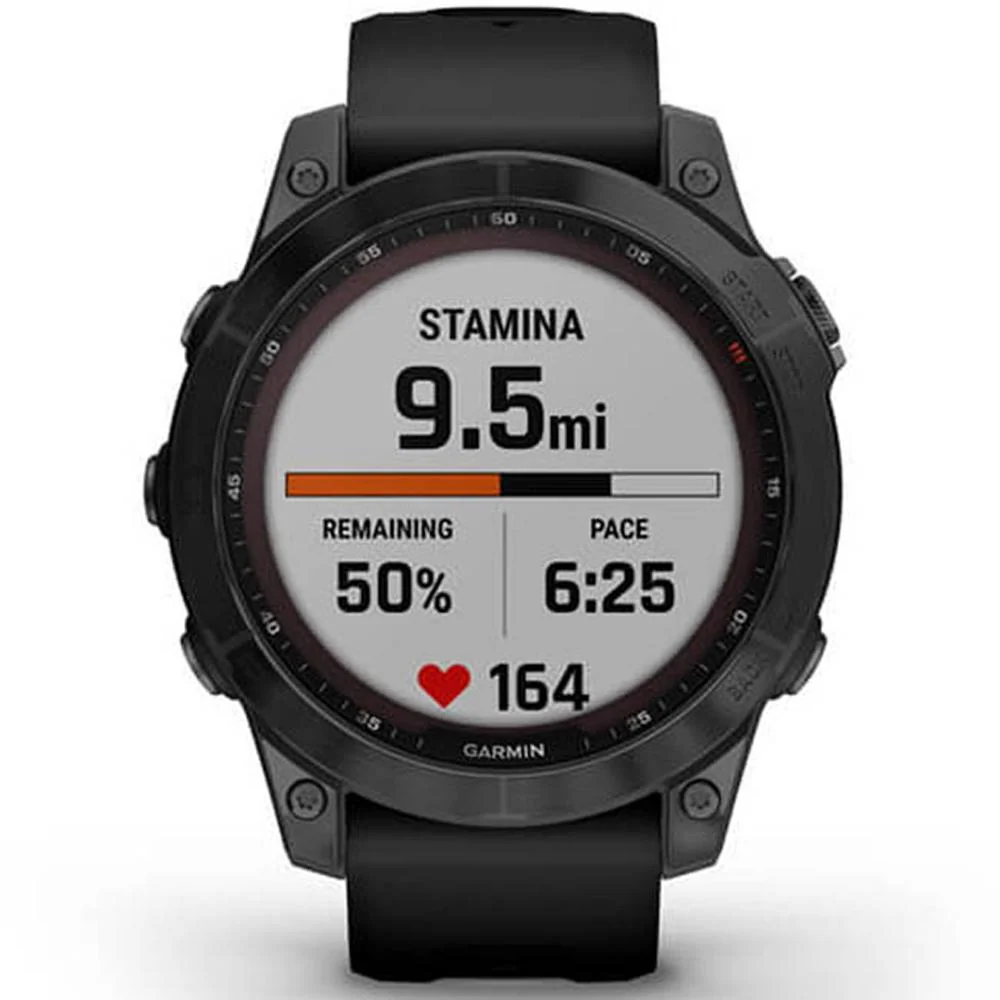 Garmin 010-02540-34 Fenix 7 Sapphire Solar Smartwatch w/ Accessories Bundle - Image 7