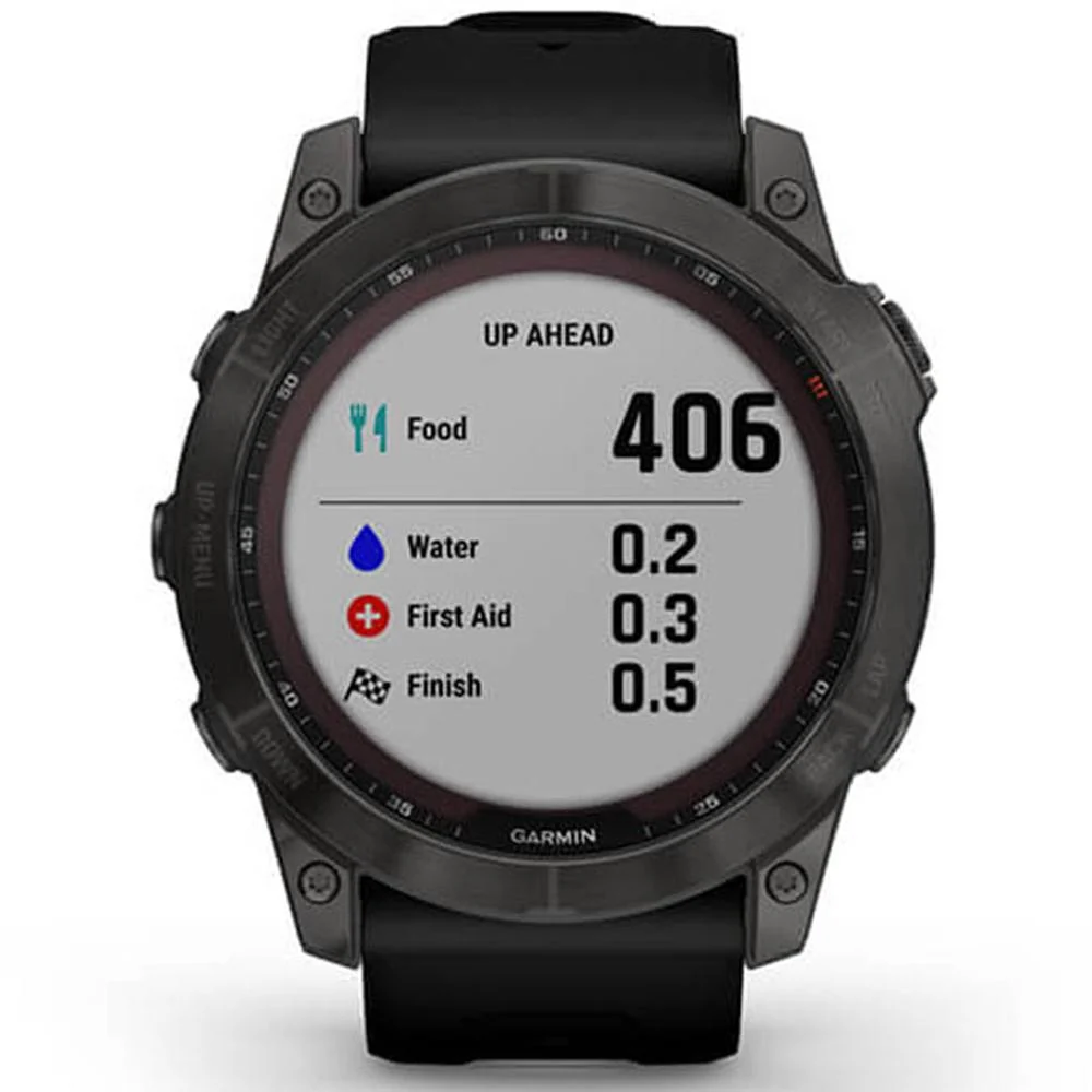 Garmin 010-02541-10 Fenix 7X Sapphire Solar Smartwatch w/ Accessories Bundle - Image 9