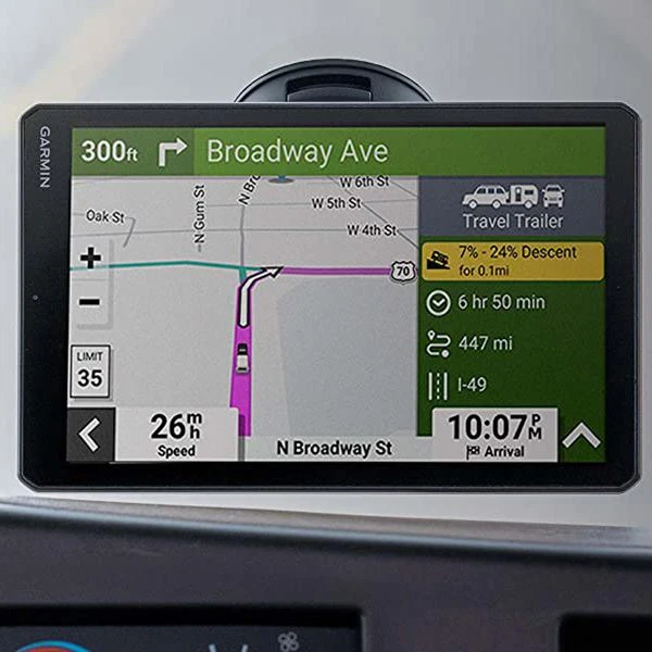 Garmin 010-02728-00 RVcam 795 7" RV GPS Navigator w/ Dash Cam + Accessories Bundle - Image 10