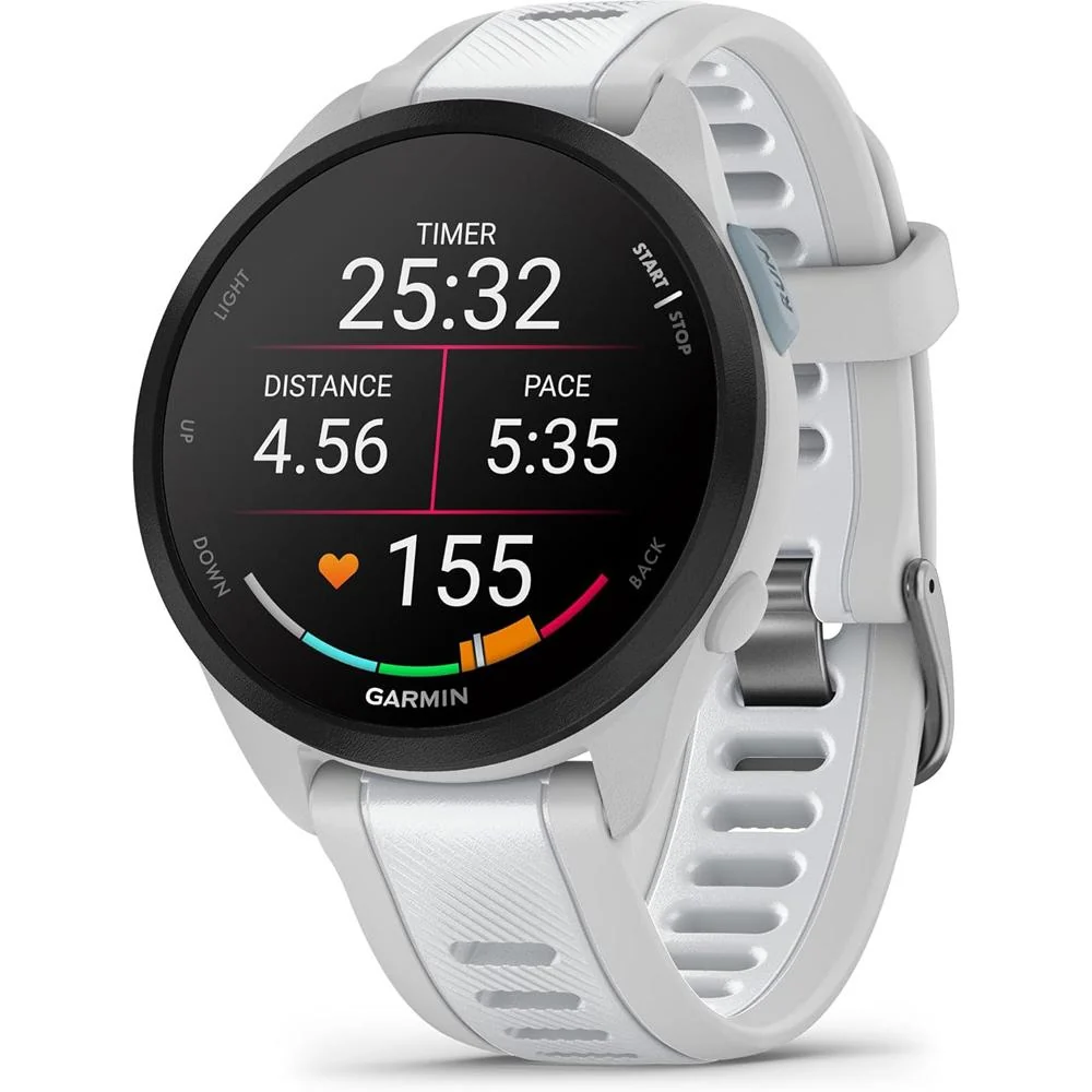 Garmin 010-02863-31 Forerunner 165 Music Smart Sport Watch w/ Accessories Bundle - Image 2
