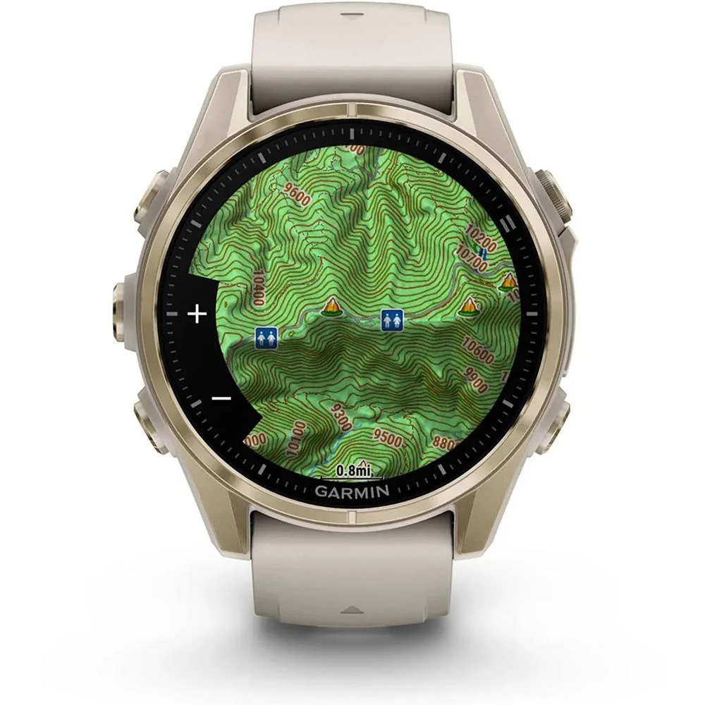 Garmin 010-02903-10 Fenix 8 43 mm, AMOLED, Sapphire, Soft Gold + Accessories Bundle - Image 5