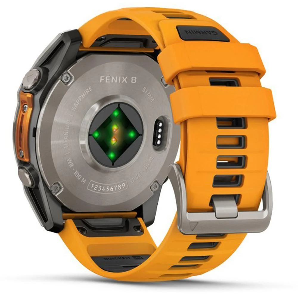 Garmin 010-02905-10 Fenix 8 51 mm, AMOLED Sapphire, Titanium + Warranty Bundle - Image 7