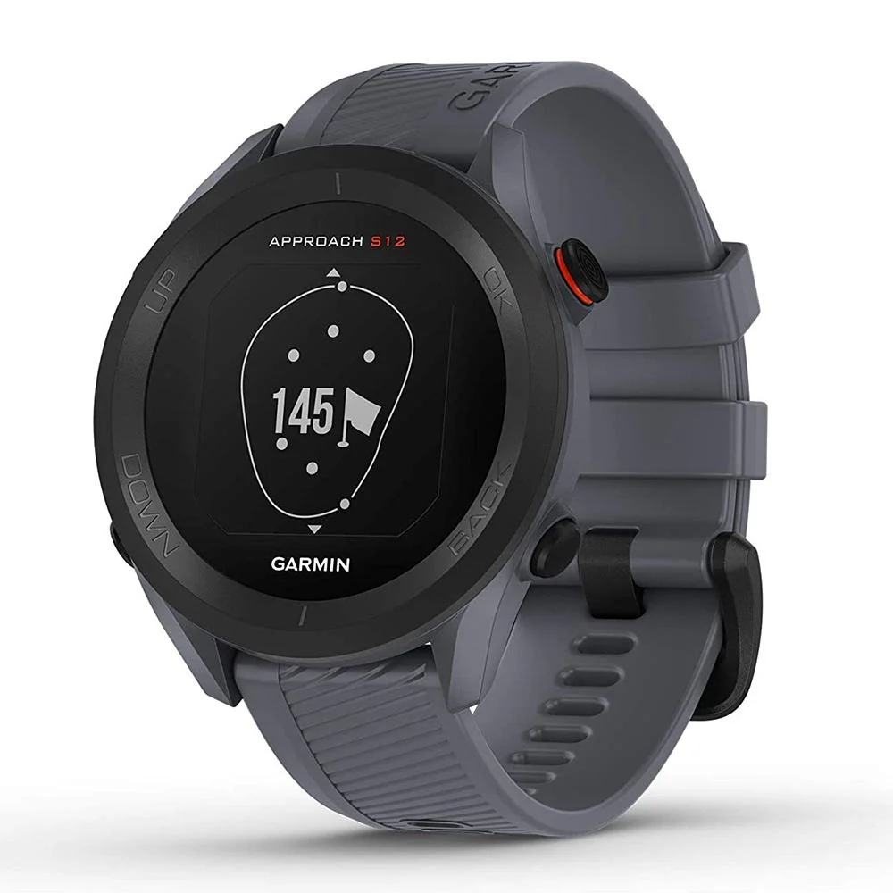 Garmin Approach S12 GPS Golf Watch w/ 42k+Courses Granite Blue + Charging Bundle - Image 6