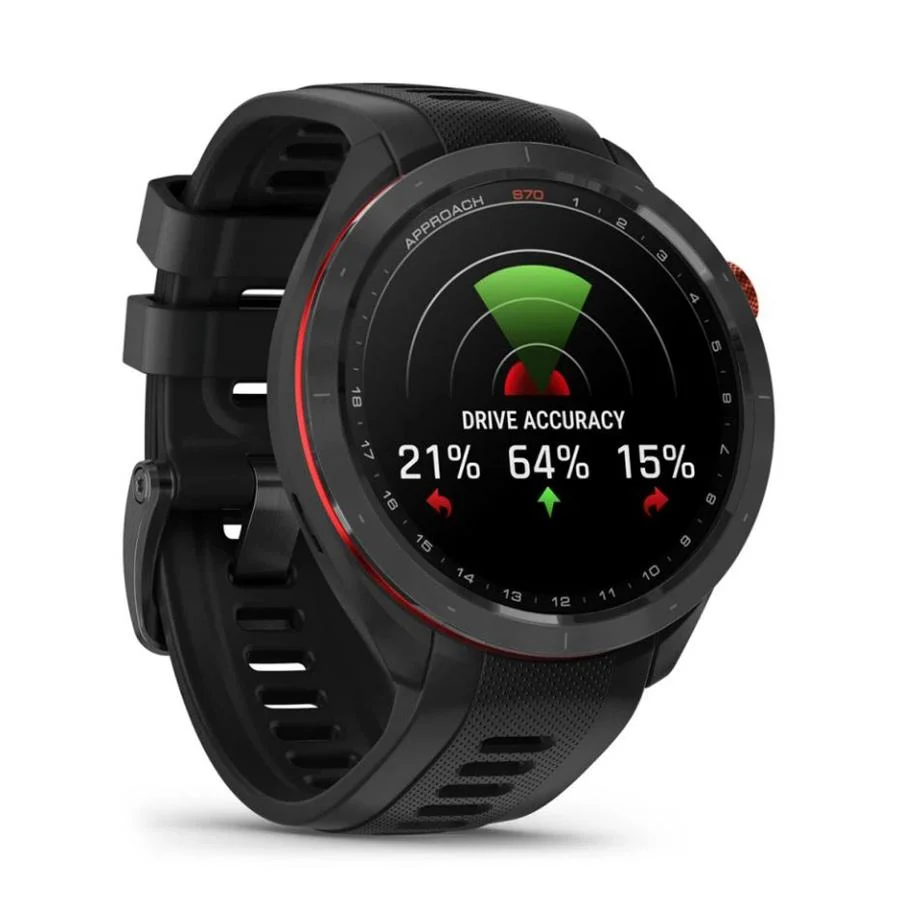 Garmin Approach S70 47 mm Premium GPS Golf Watch Black + Accessories Bundle - Image 6
