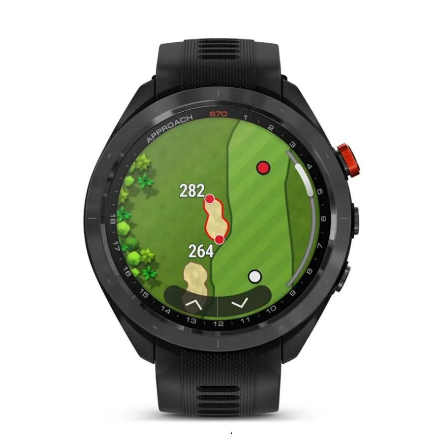 Garmin Approach S70 47 mm Premium GPS Golf Watch Black + Accessories Bundle - Image 7