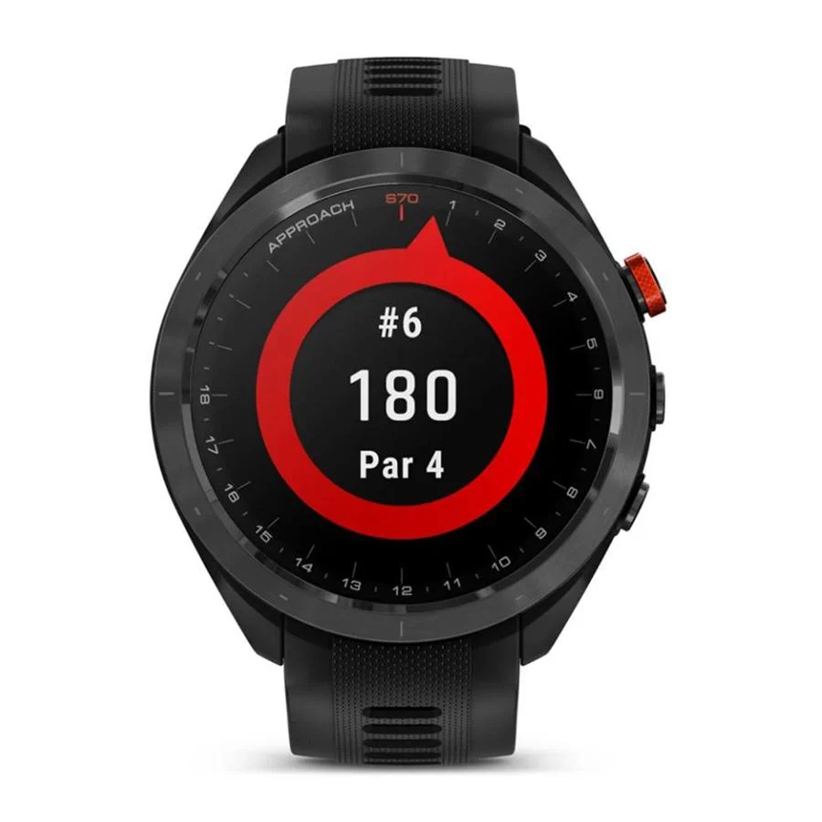 Garmin Approach S70 47 mm Premium GPS Golf Watch, Black Band (010-02746-02) - Image 8