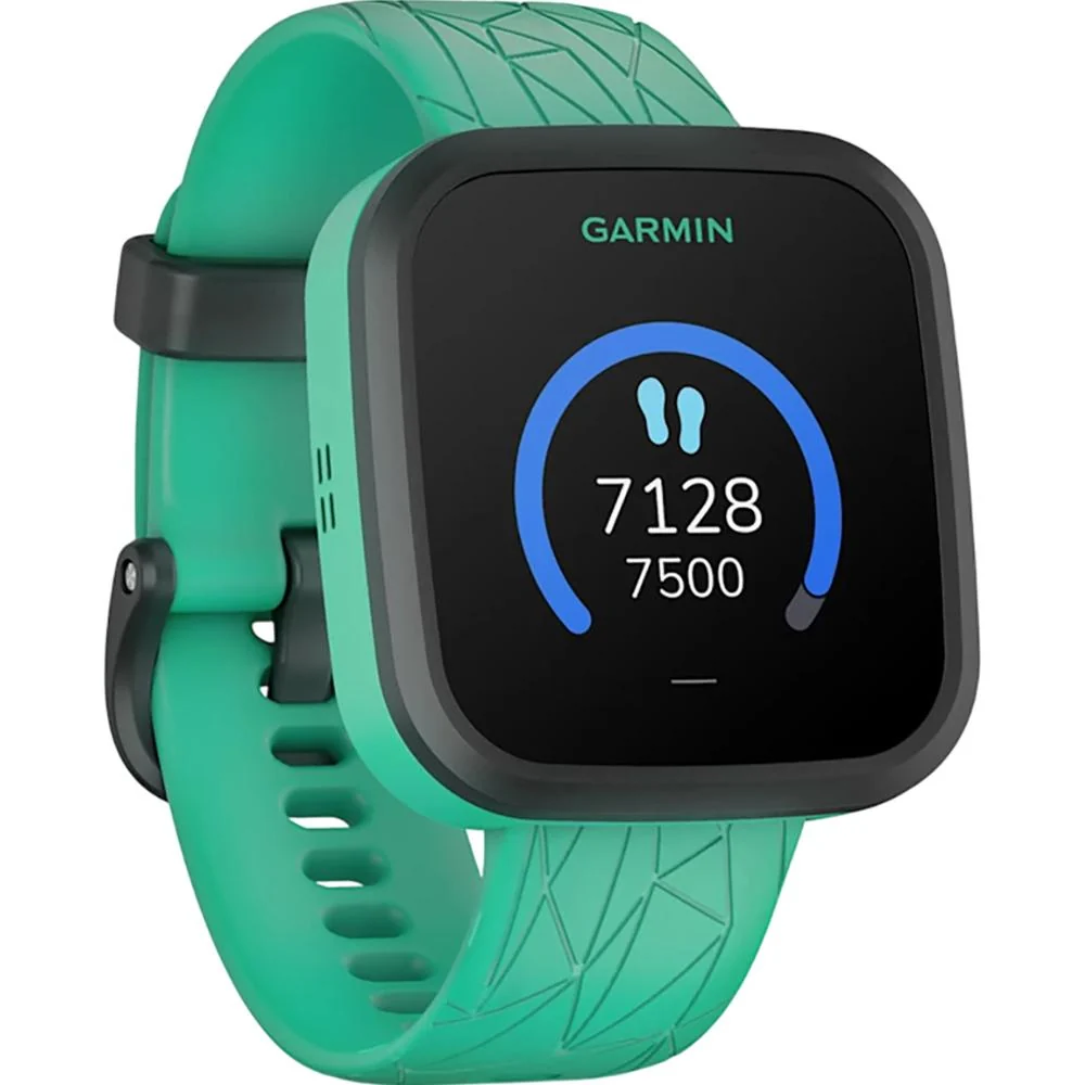 Garmin Bounce Kids Smartwatch Two-Way Text & Voice Messaging Location Track Green Burst - Image 2