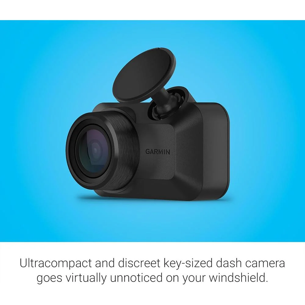 Garmin Dash Cam Mini 3 Ultracompact 1080p, 140 degree View with 32GB Card Bundle - Image 11