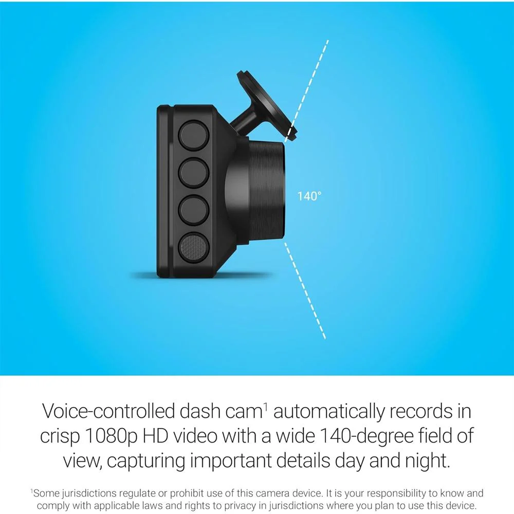 Garmin Dash Cam X110 Compact 1080p HD w/ 140-degree Field of View + Accessories Bundle - Image 8