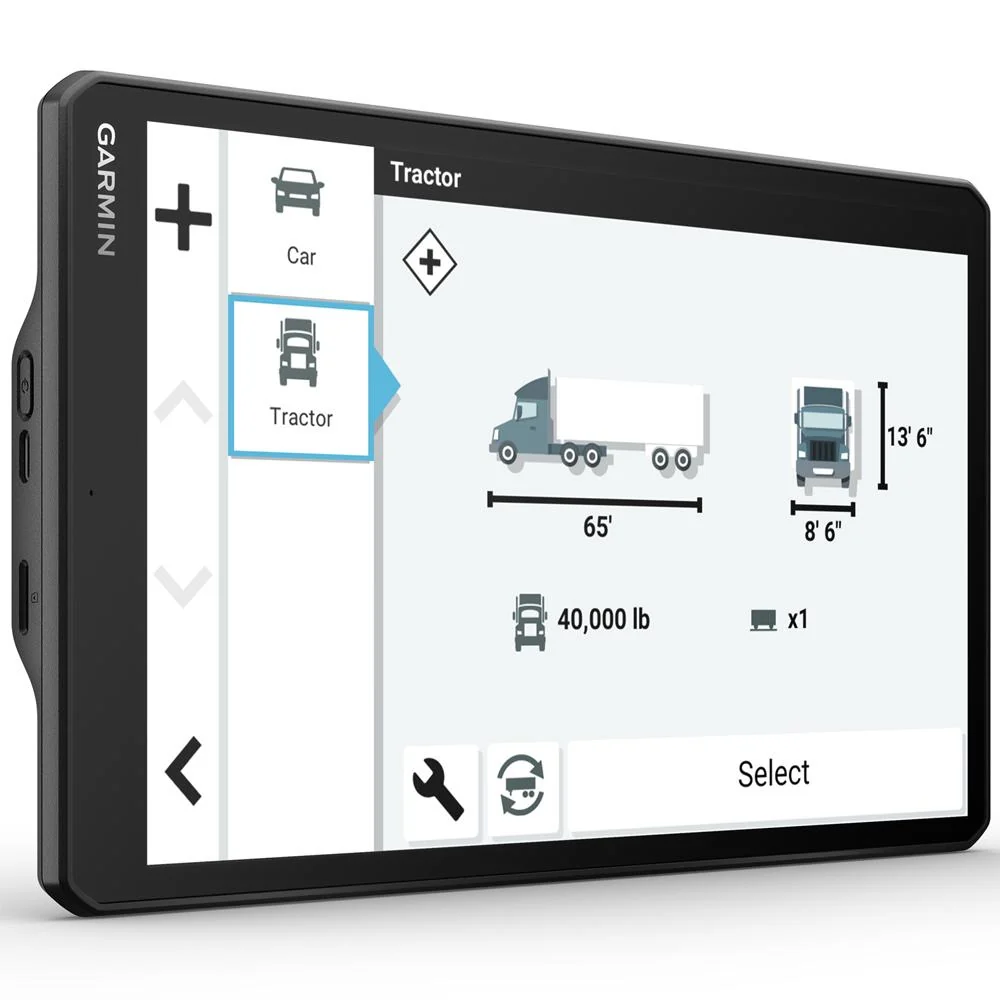Garmin dezl OTR1010 10" GPS Truck Navigator with 2 Year Extended Warranty - Image 4