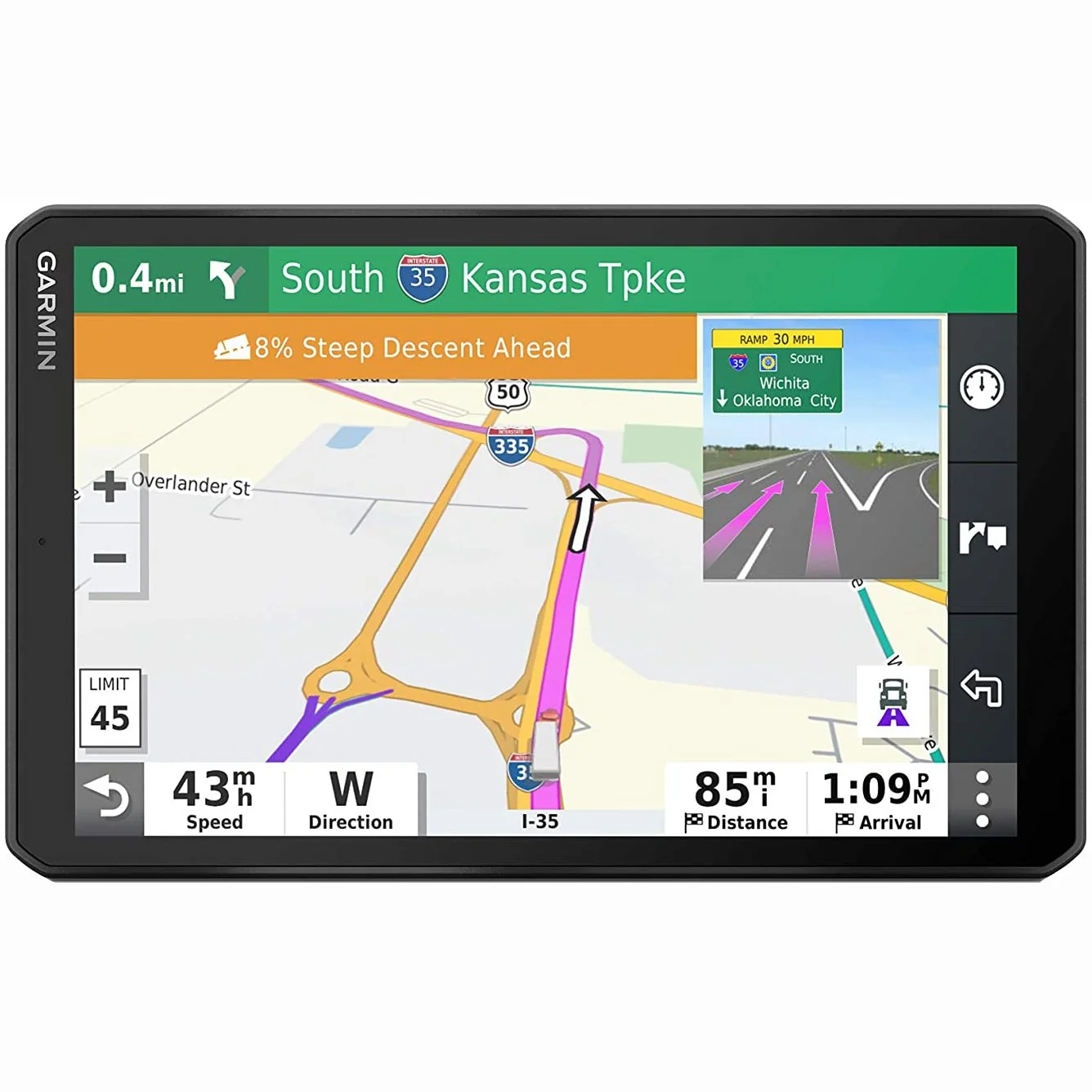 Garmin dezl OTR700 7" GPS Truck Navigator 010-02313-00 - Image 11
