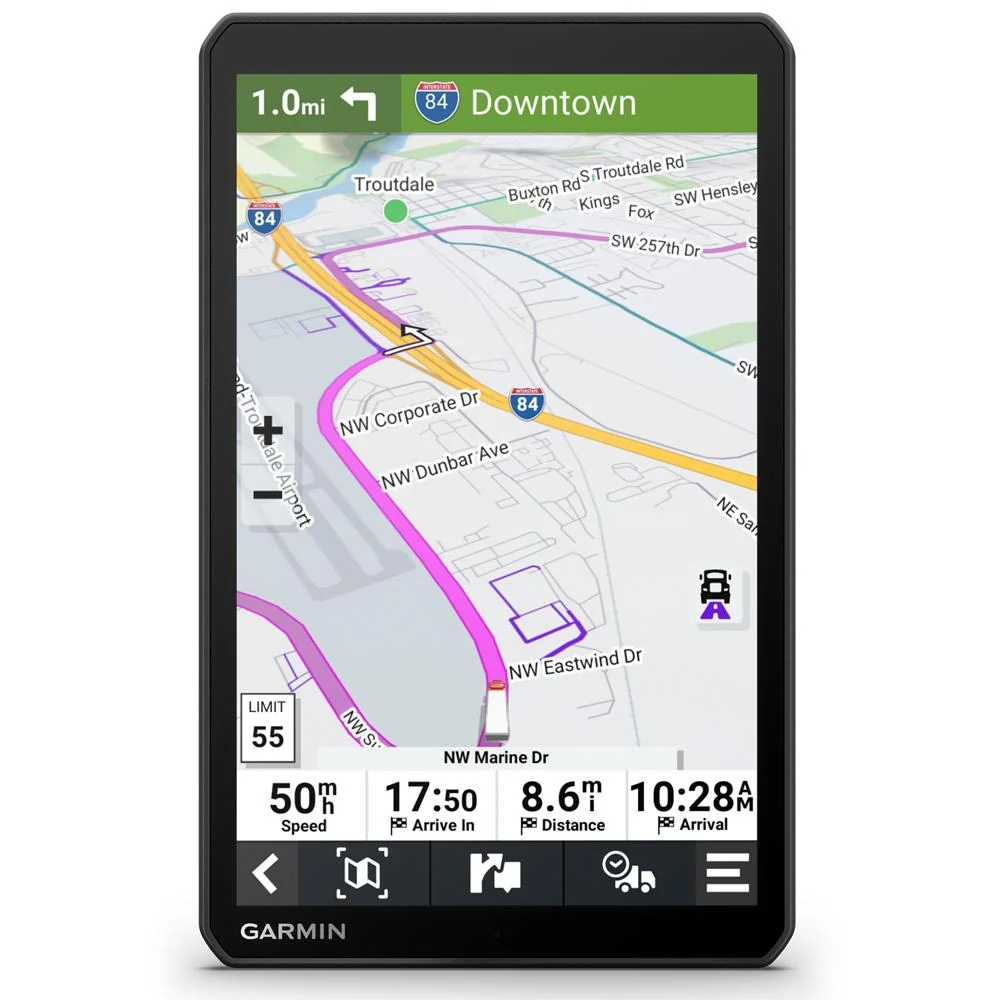 Garmin dezl OTR810 8" GPS Truck Navigator with 2 Year Extended Warranty - Image 3
