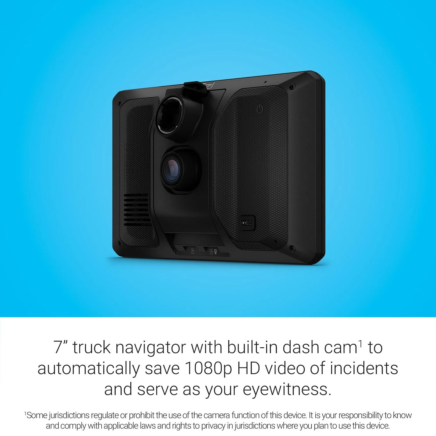 Garmin dezlcam OTR725 7" GPS Truck Navigator /w Built-in 1080P HD Dash Cam - Image 3