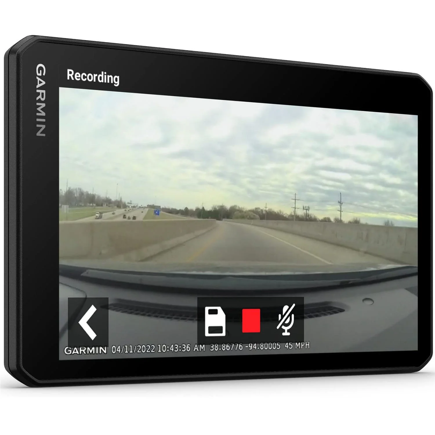 Garmin DriveCam 76 7" GPS Navigator with Built-in Dash Cam - Image 2