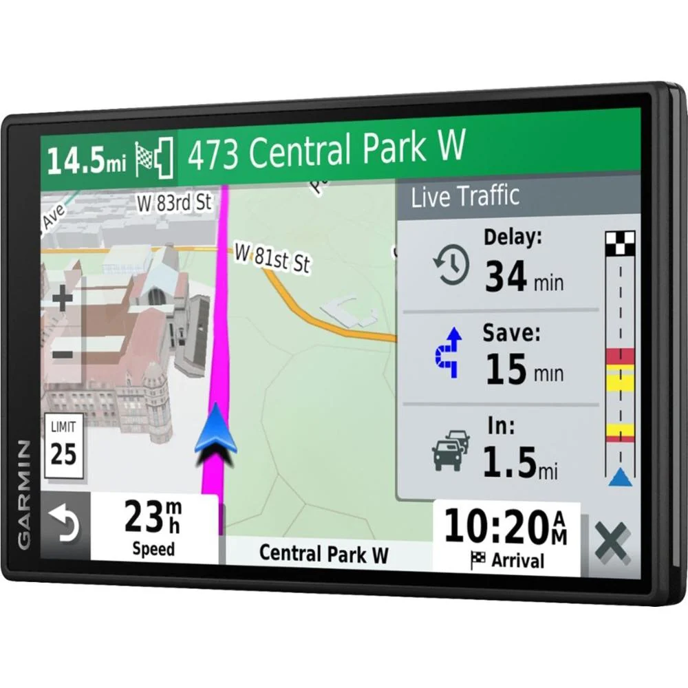 Garmin DriveSmart 55 & Traffic with Included Cable Weighted GPS Dash Mount + More - Image 7