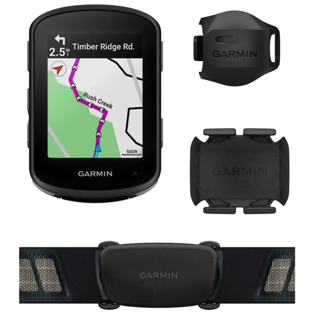 Garmin Edge 540, Compact GPS Cycling Computer with Sensors + Accessories Bundle - Image 2