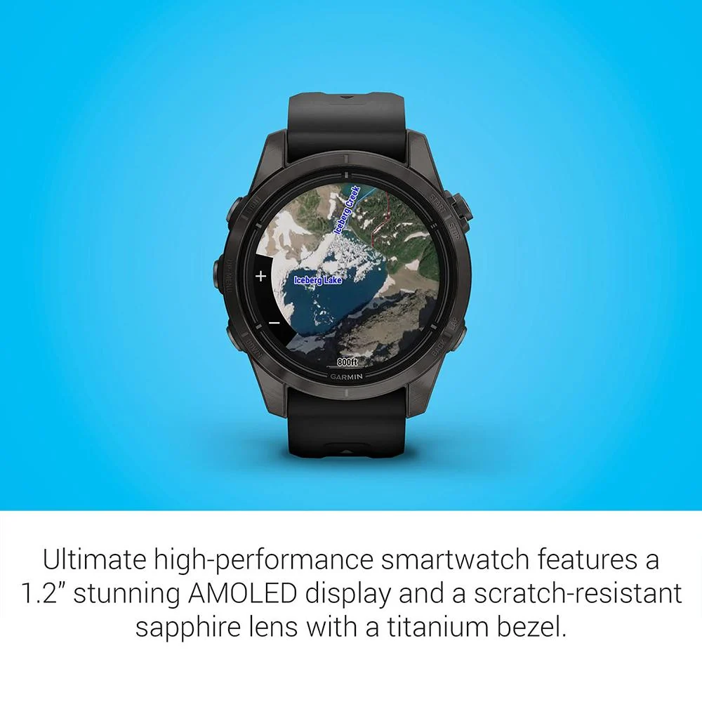 Garmin Epix Pro (Gen 2) 42mm Sapphire Carbon Gray DLC Black with 2 Year Warranty - Image 6