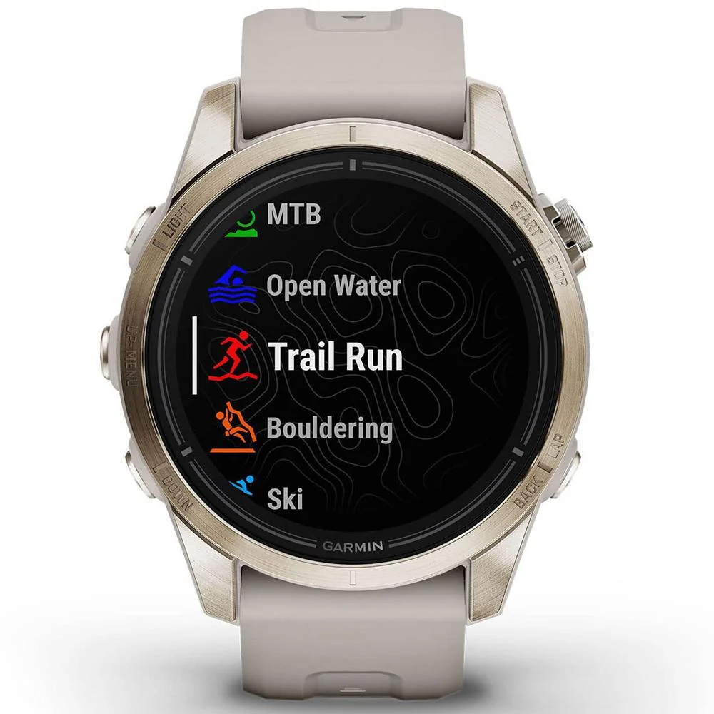Garmin Epix Pro (Gen 2) 42mm, Sapphire Soft Gold Steel Light Sand + Band Bundle - Image 3