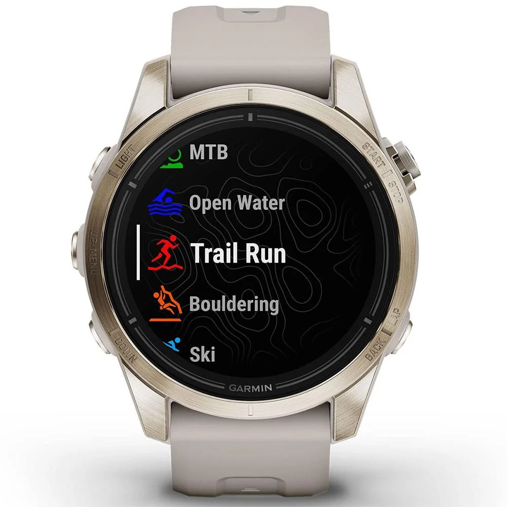 Garmin Epix Pro (Gen 2), 42mm, Sapphire, Soft Gold Steel w/ Accessories Bundle - Image 3