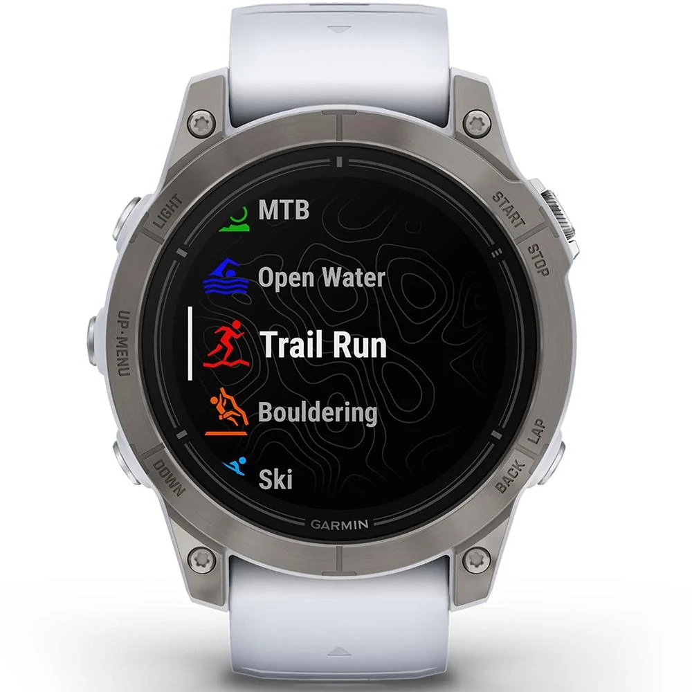 Garmin Epix Pro (Gen 2) 47mm Sapphire Titanium Whitestone with 2 Year Warranty - Image 4
