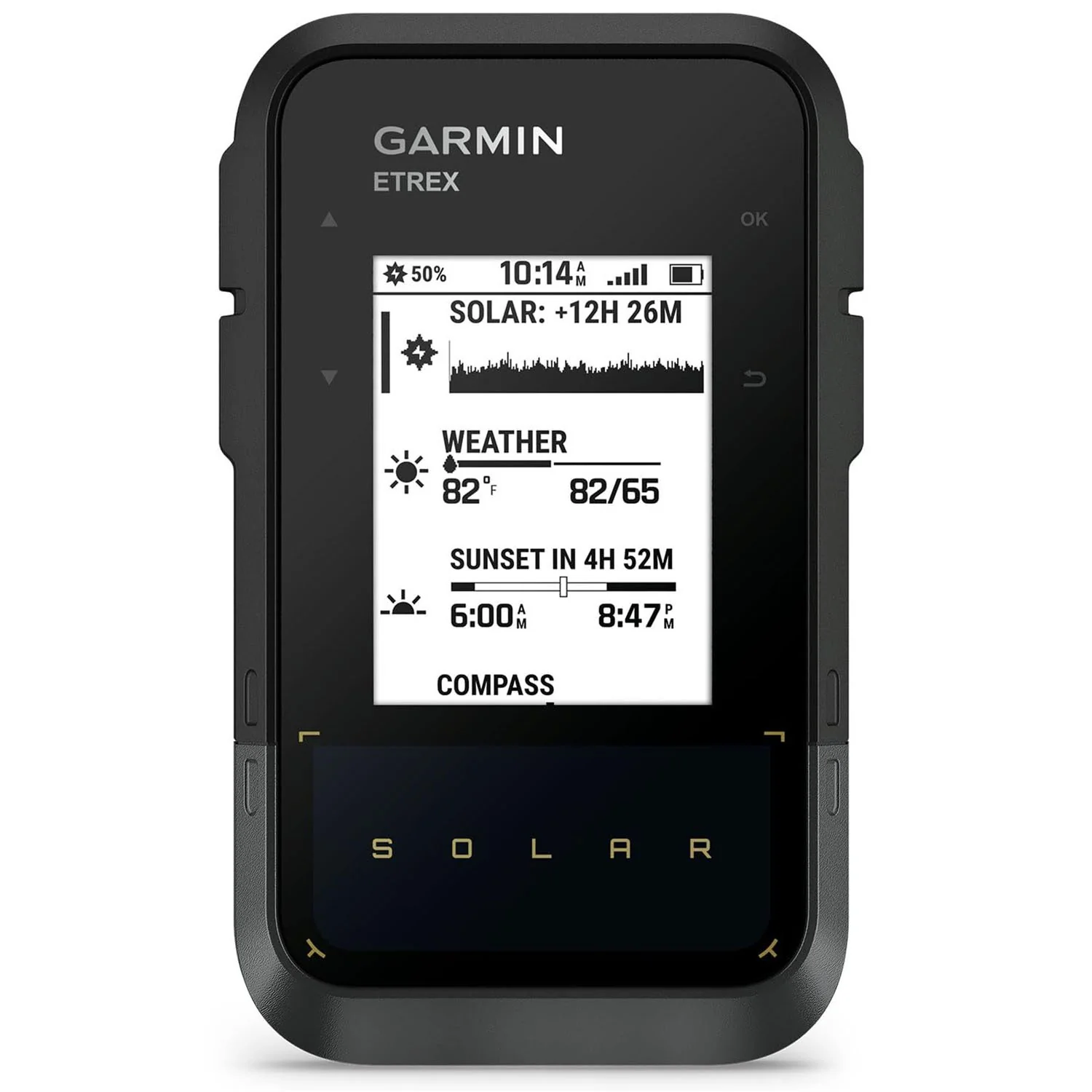 Garmin eTrex Solar Solar Powered GPS Handheld Navigator