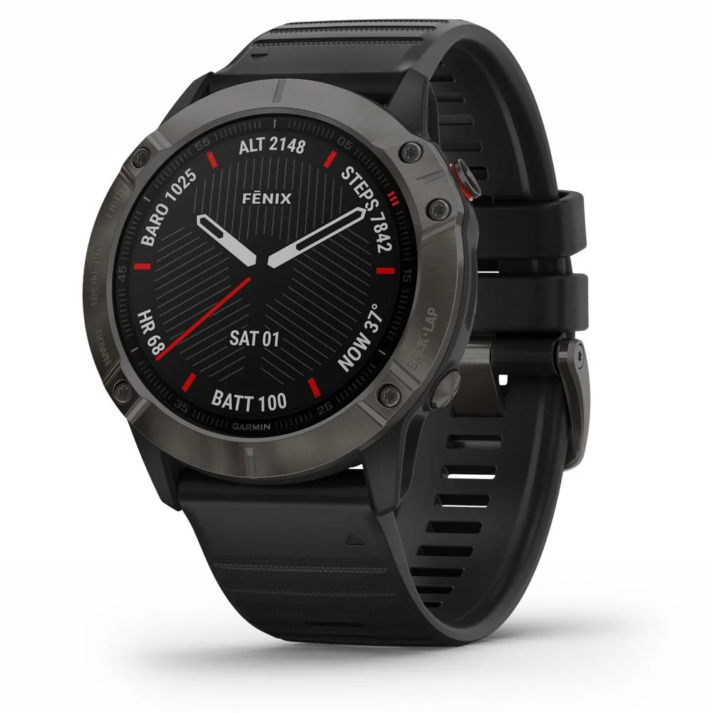 Garmin fenix 6X Sapphire Multisport GPS Smartwatch (Carbon Gray DLC) - Image 7