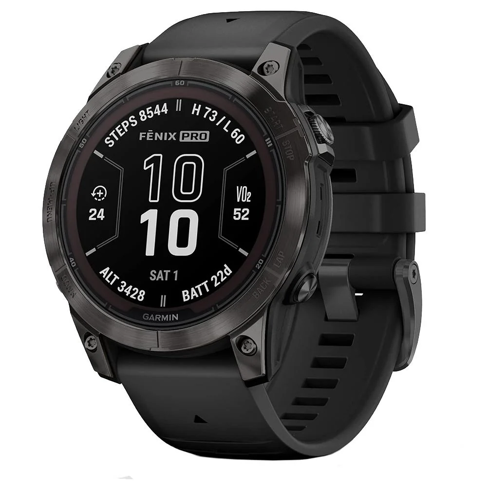 Garmin fenix 7 Pro Sapphire Solar GPS Smartwatch Built-in Flashlight + 2 Year Warranty - Image 2