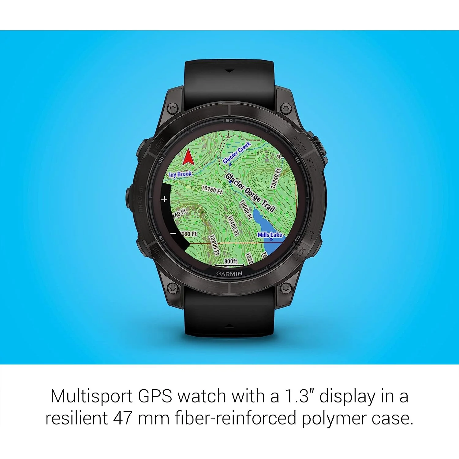 Garmin fenix 7 Pro Sapphire Solar GPS Smartwatch Built-in Flashlight + 2 Year Warranty - Image 3