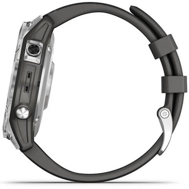 Garmin Fenix 7 Smartwatch - Silver with Graphite Band - Image 11