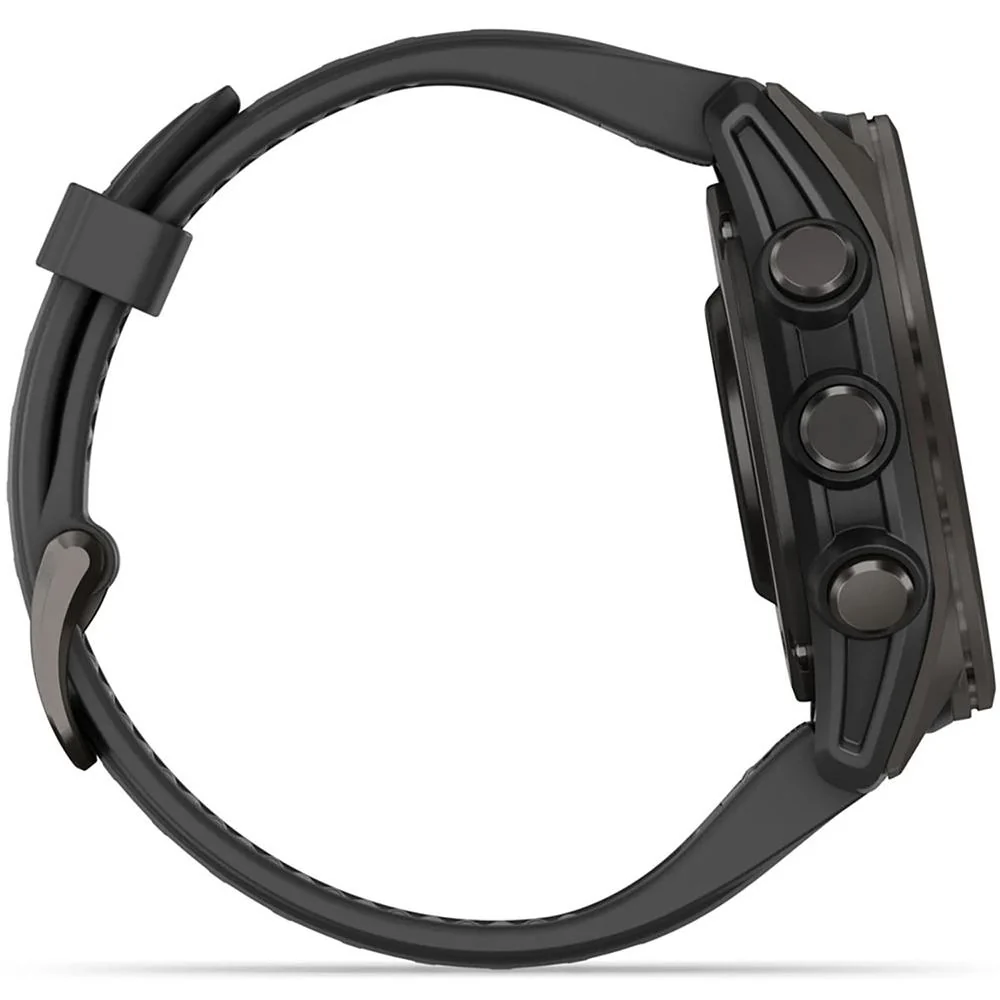 Garmin Fenix 8 43 mm AMOLED Gray Titanium with Black Band + Charging Dock Bundle - Image 12
