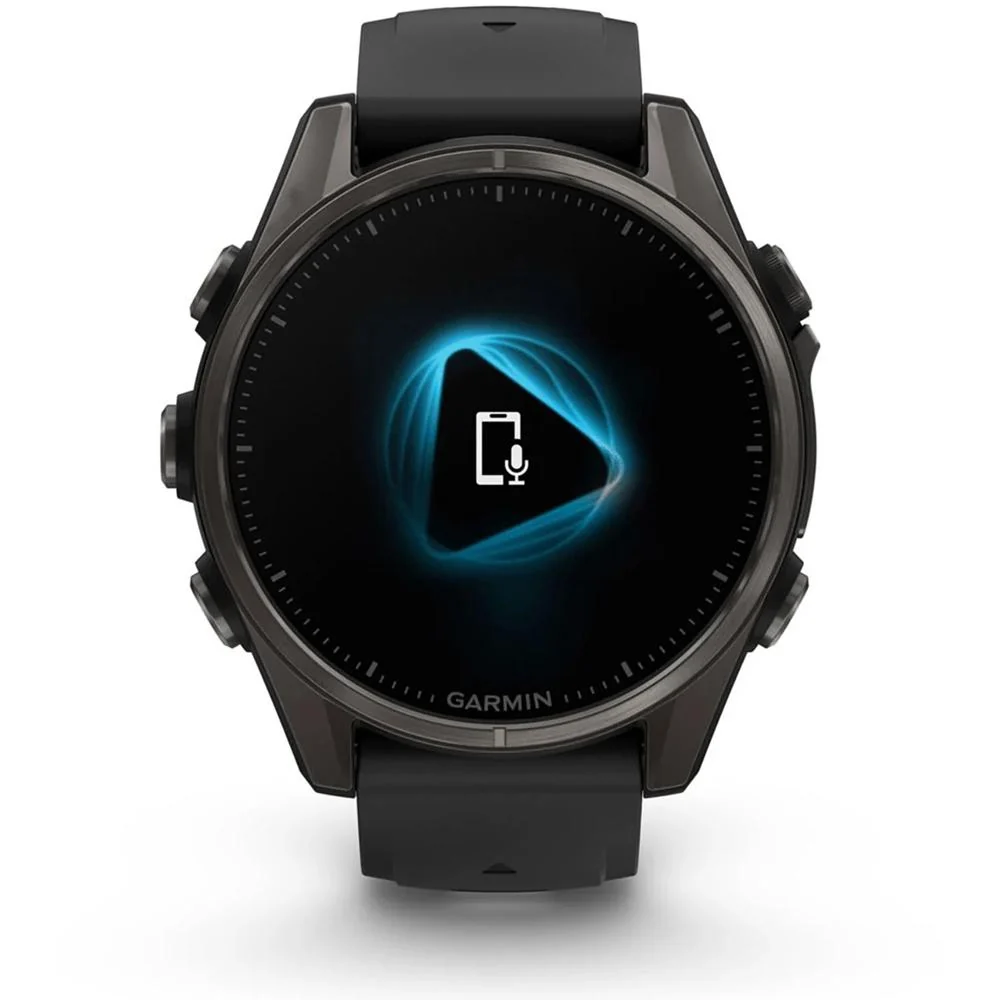 Garmin Fenix 8 43 mm, AMOLED, Sapphire, Carbon Gray DLC Titanium + Accessories Bundle - Image 4