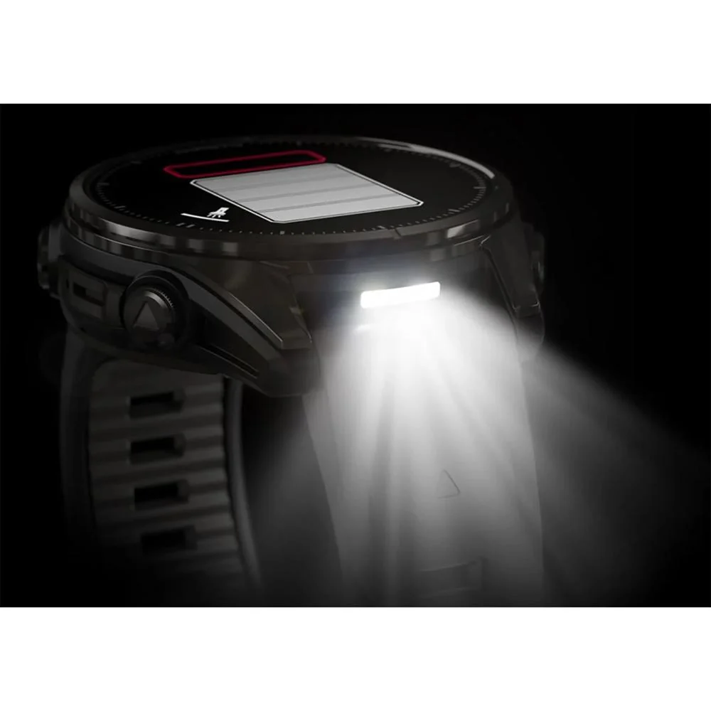 Garmin Fenix 8 43 mm, AMOLED, Sapphire, Carbon Gray DLC Titanium + Accessories Bundle - Image 8