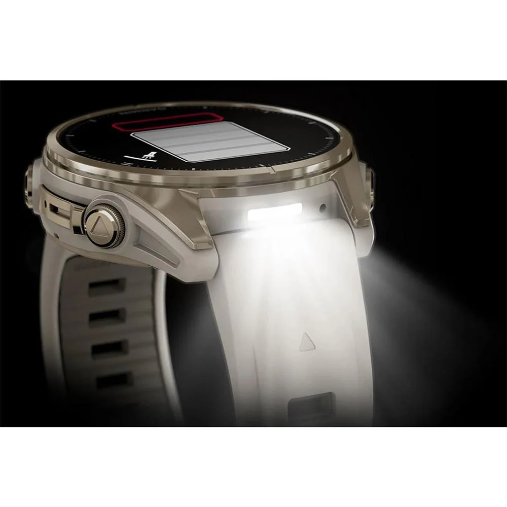 Garmin Fenix 8 43 mm AMOLED Sapphire Gold with Gray Band+2 Year Warranty Bundle - Image 12