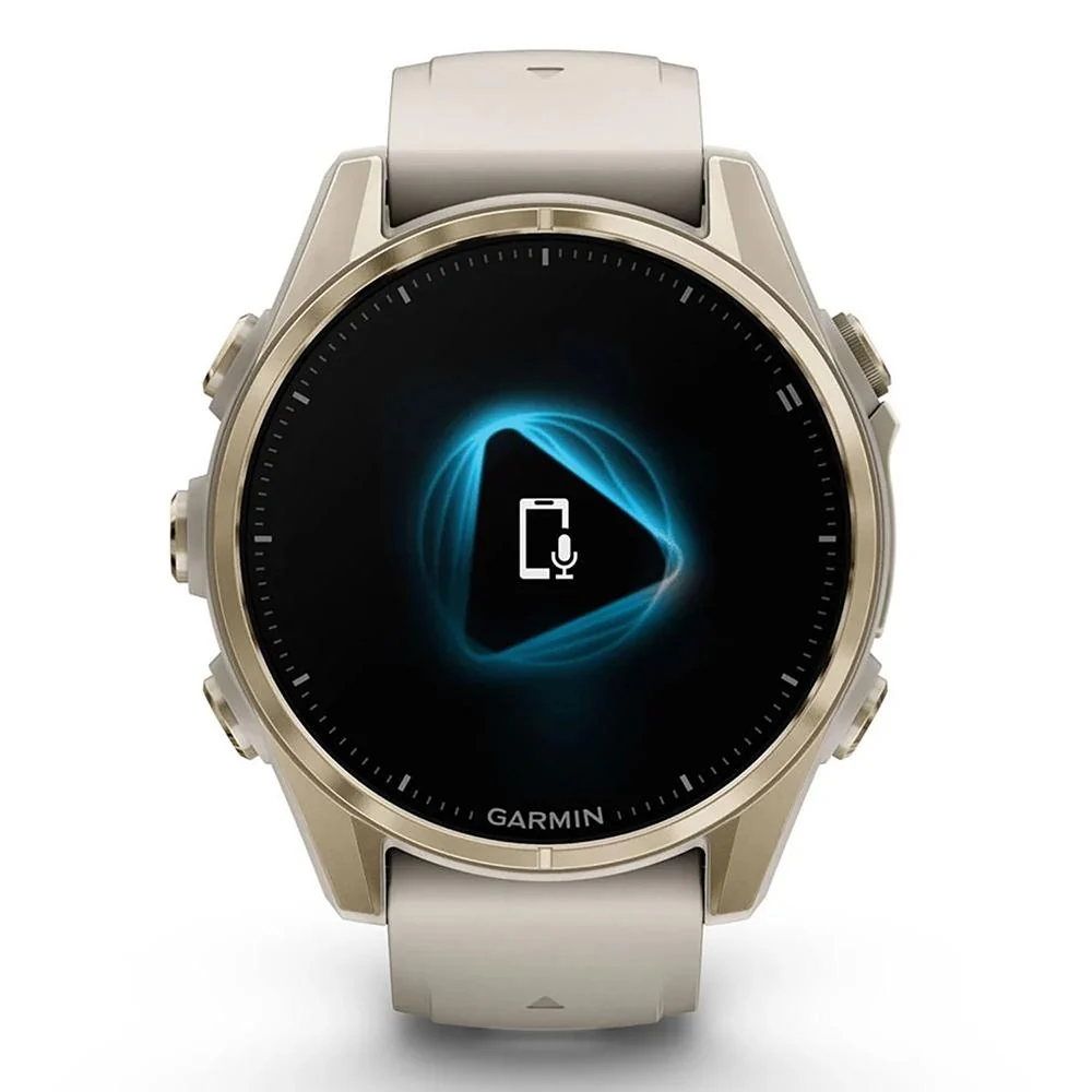 Garmin Fenix 8 43 mm AMOLED Sapphire Gold with Gray Band+2 Year Warranty Bundle - Image 7
