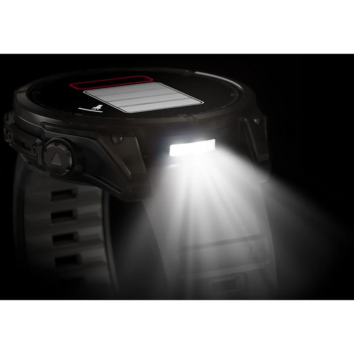 Garmin Fenix 8 47 mm, AMOLED, Sapphire, Carbon Gray Titanium with Black Silicone Band - Image 5
