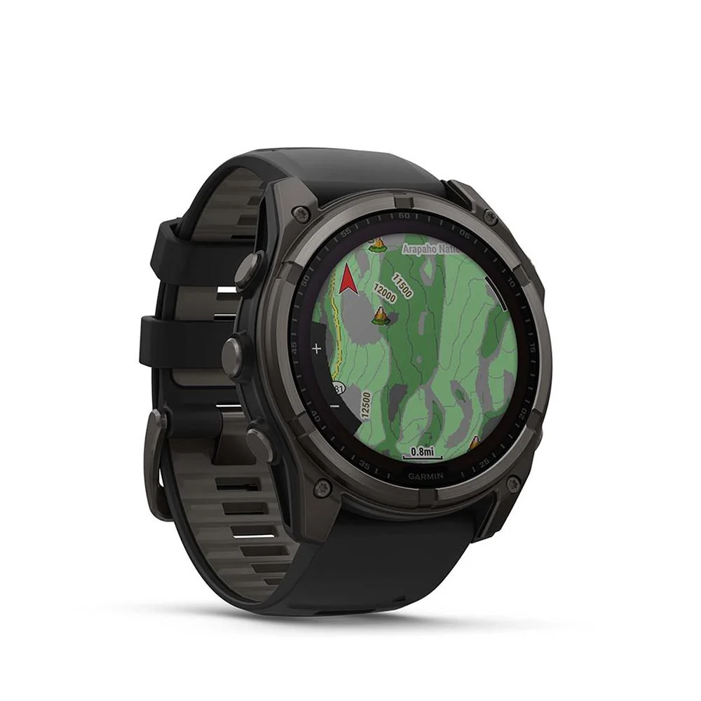 Garmin Fenix 8 47 mm Solar Sapphire Gray with Screen Protector & 2 Year Warranty - Image 5