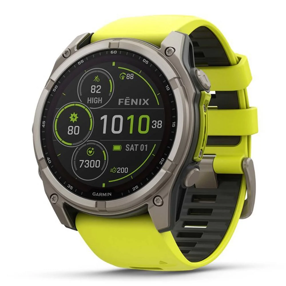 Garmin Fenix 8 47 mm Solar Sapphire Titanium + Fitness Suite & Screen Protector - Image 3