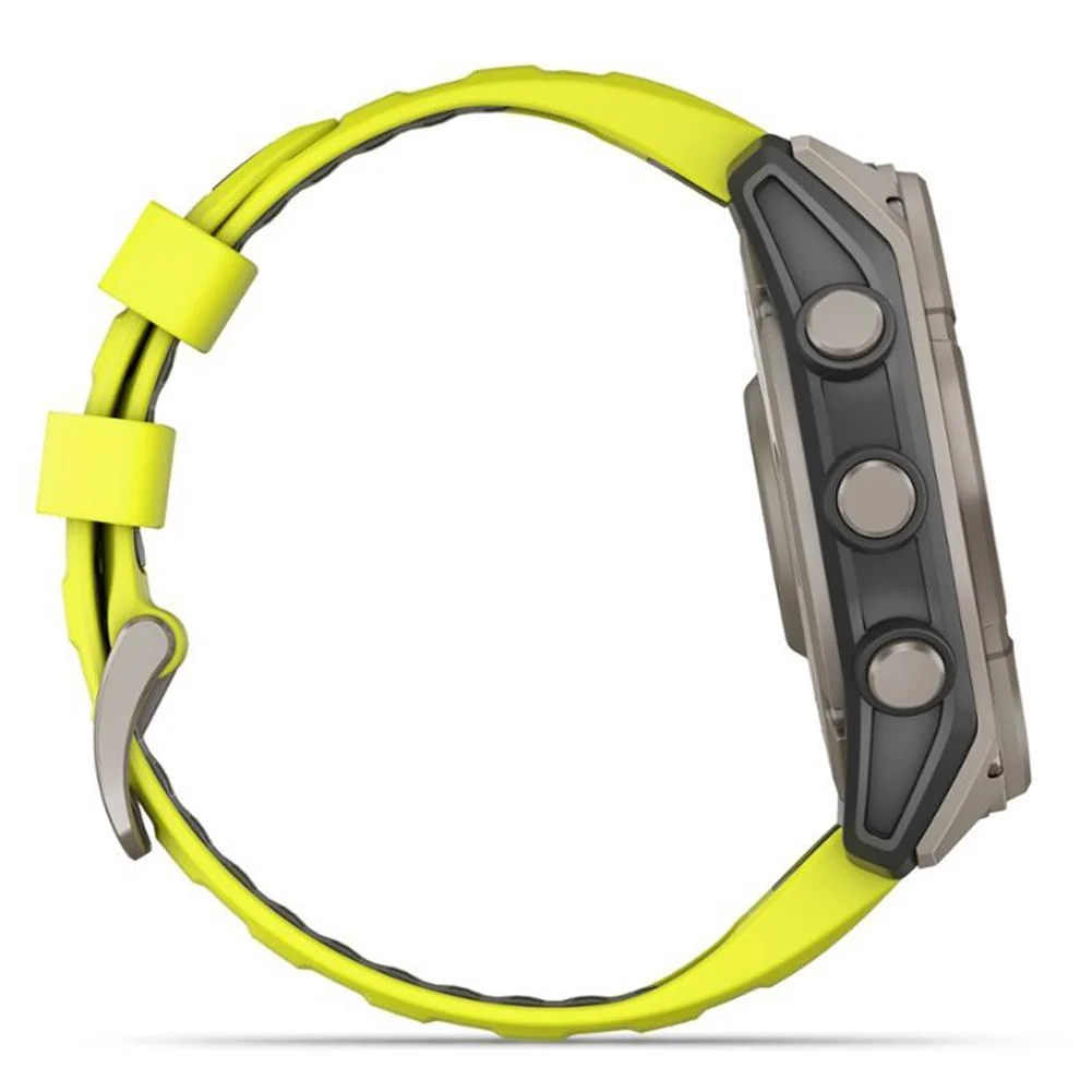 Garmin Fenix 8 47mm Solar Sapphire, Titanium +Charging Dock + Dust Cover Bundle - Image 6